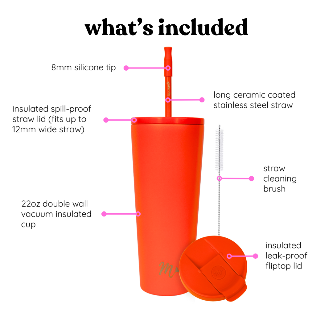 22oz Orange Cup