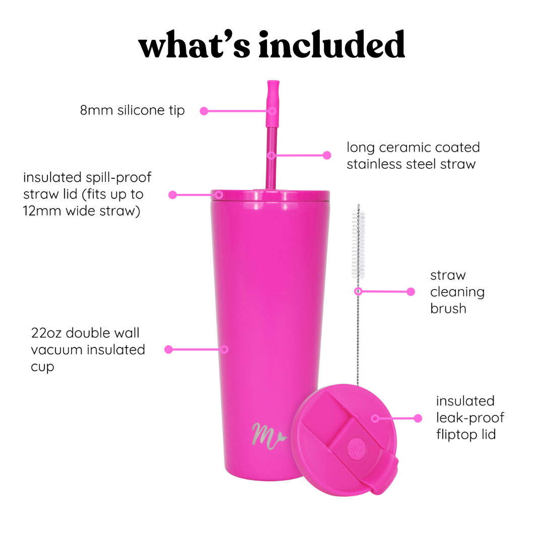 22oz Pink Cup