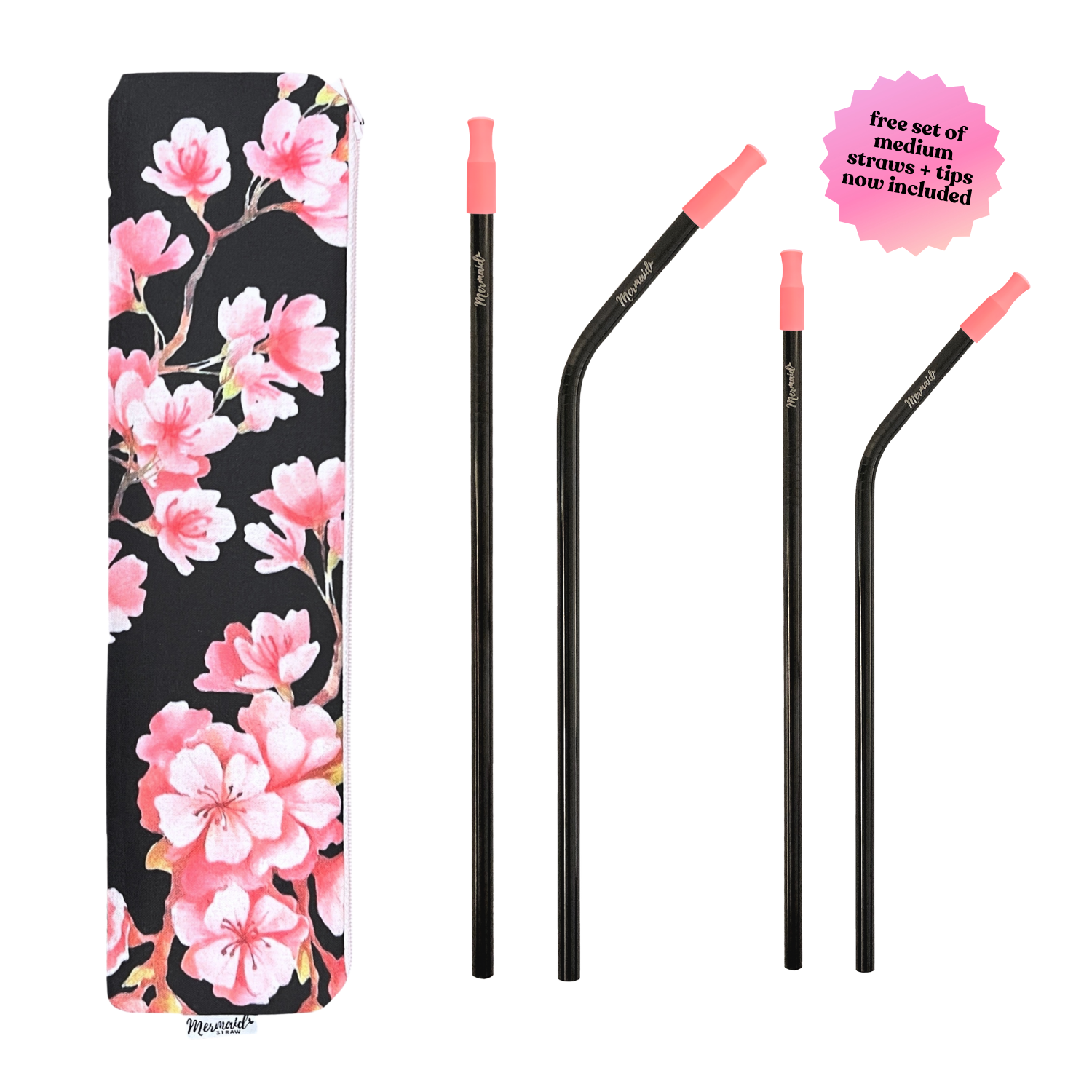 Cherry Blossom Straw Pack